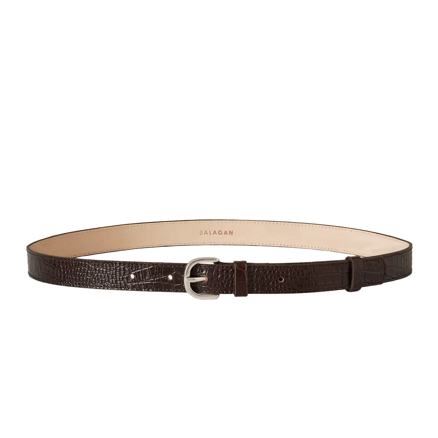 Crocodilleffekt Gürtel Damen Balagan n°6