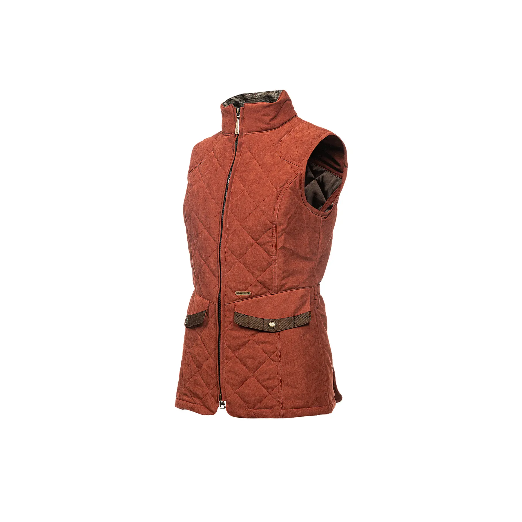Baleno Women's Red Chester Quilted Vest