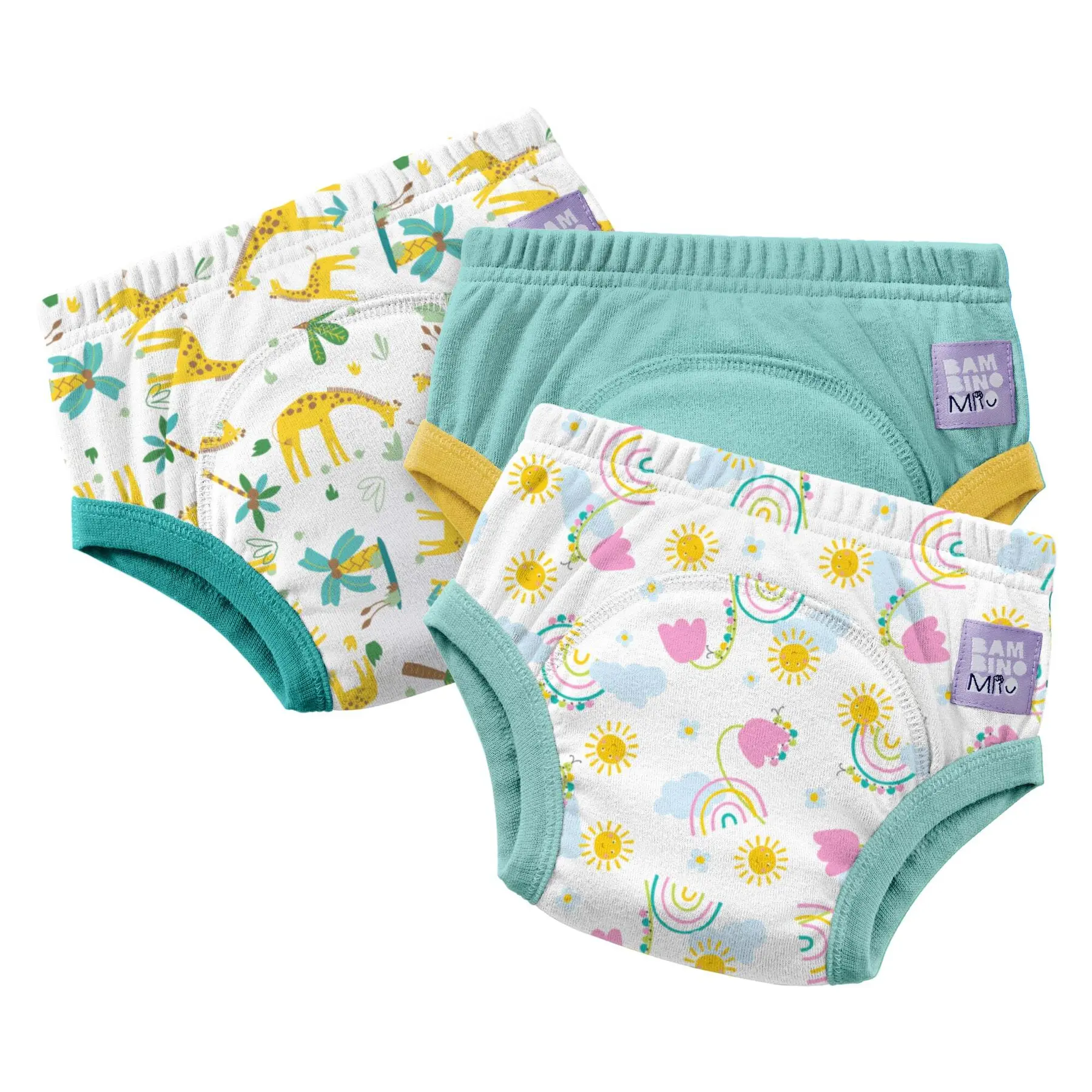 Culotte d'apprentissage Lavable Ciel Bleu bébé Bambino Mio (x3) Culotte d'apprentissage Lavable Ciel Bleu bébé Bambino Mio (x3)