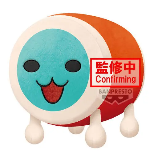 Plüschtier Banpresto Taiko no Tatsujin Big Plush Wada Katsu plush 30cm