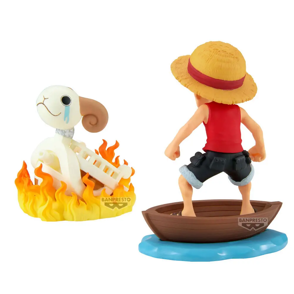Figurine Banpresto One Piece Luffy & Going Merry Log Stories Figurine Banpresto One Piece Luffy & Going Merry Log Stories