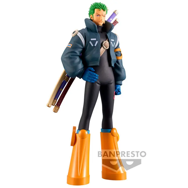 Figurine Banpresto One Piece Egghead Roronoa Zoro Grandline Series Figurine Banpresto One Piece Egghead Roronoa Zoro Grandline Series
