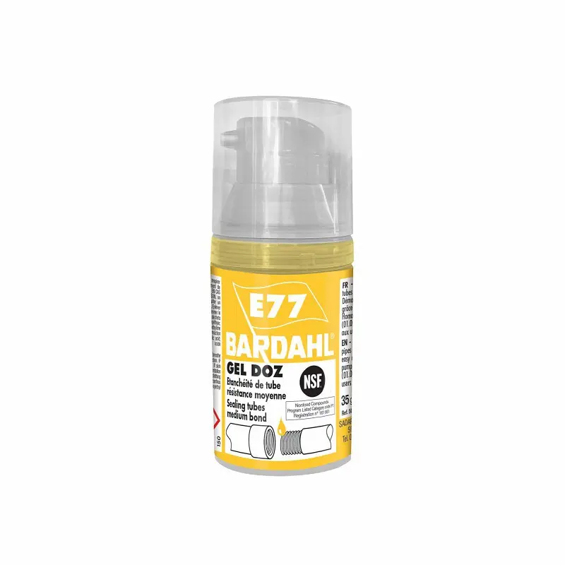 Cilindro adesivo fisso impermeabile tubo della pompa resistente Bardahl Geldoz E77 35 g