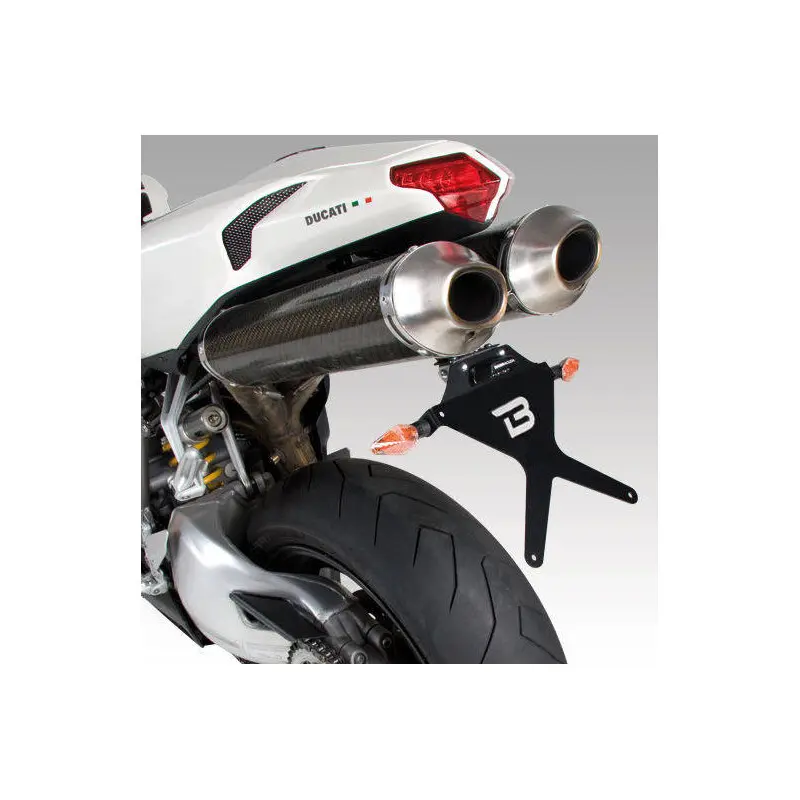 Portatarga moto inclinabile Barracuda Ducati 848/1098/1198