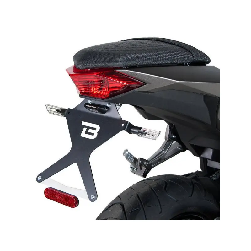 Kennzeichenhalter für Motorräder Barracuda Kawasaki Z300