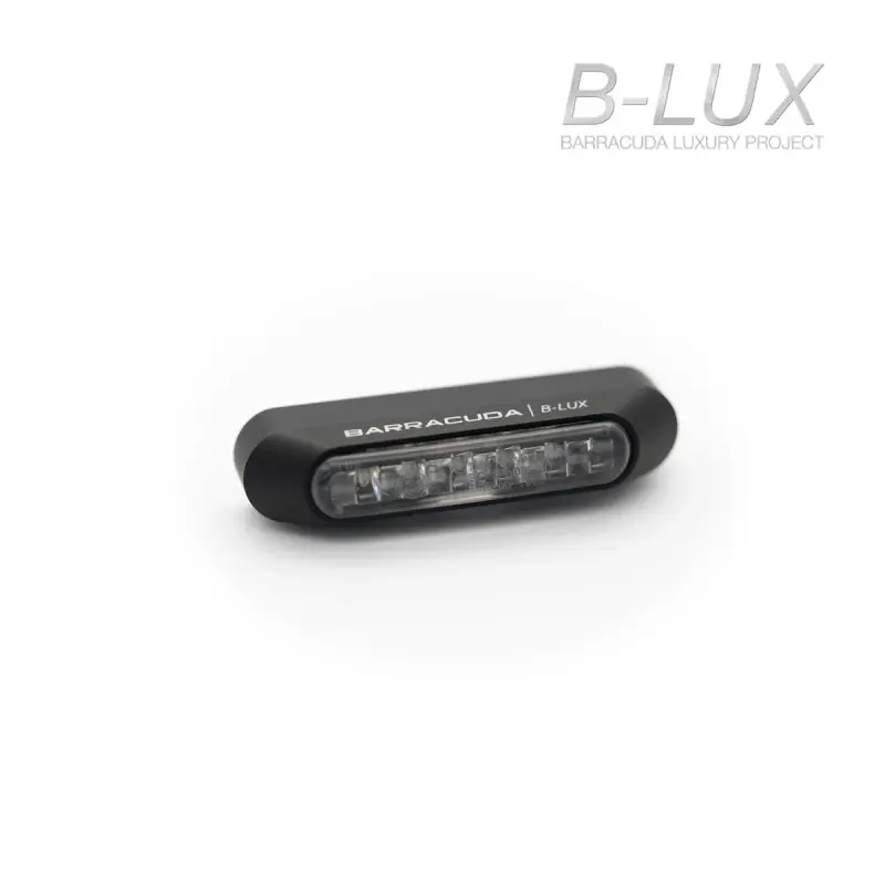 luce targa moto a led in alluminio Barracuda