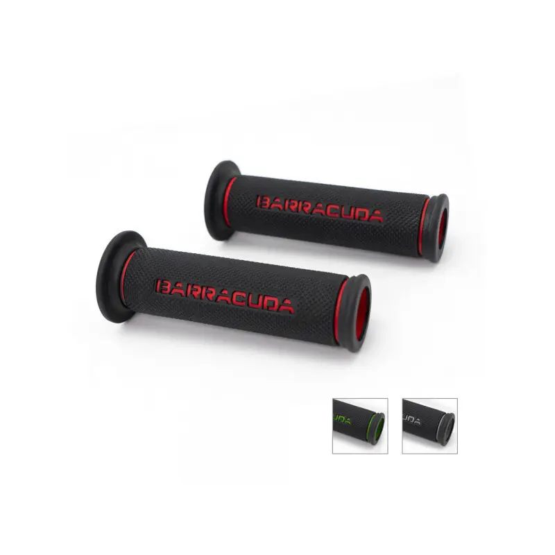 Coppia di manopole per moto Barracuda Basic Racing Grips