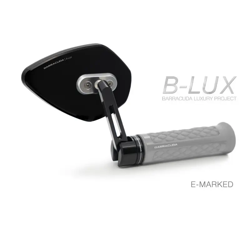 Motorradspiegel Lenkerstummel Barracuda Skin-X Bar End B-Lux