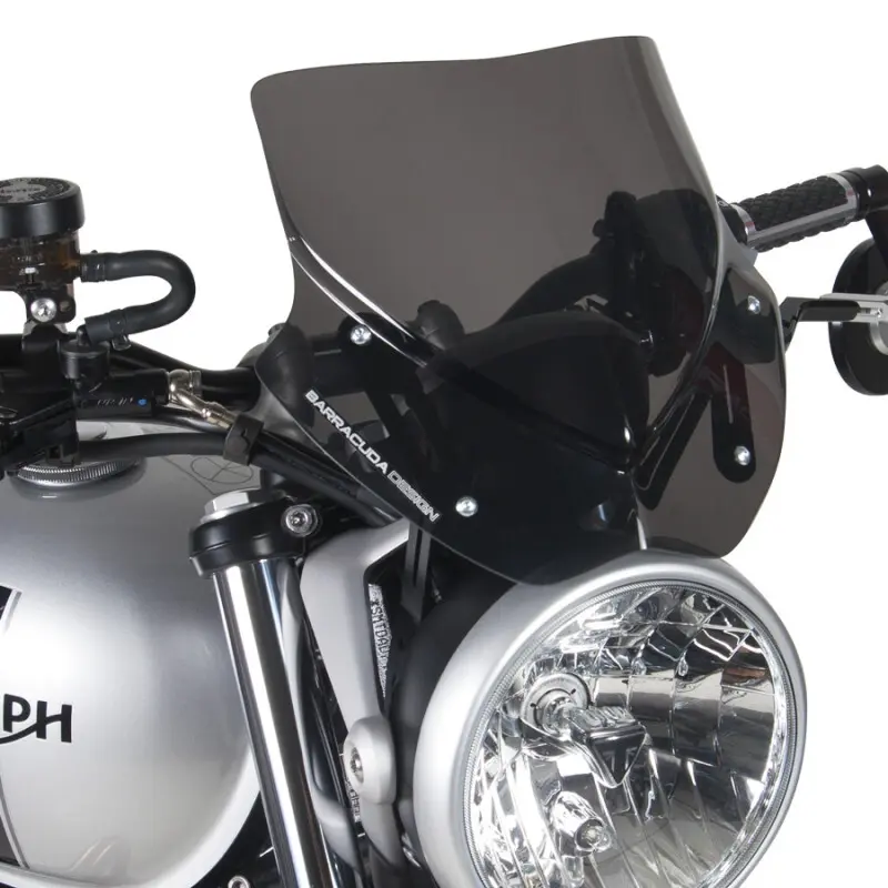 Motorrad-Windschutzscheibe Barracuda Aerosport Triumph Street Twin