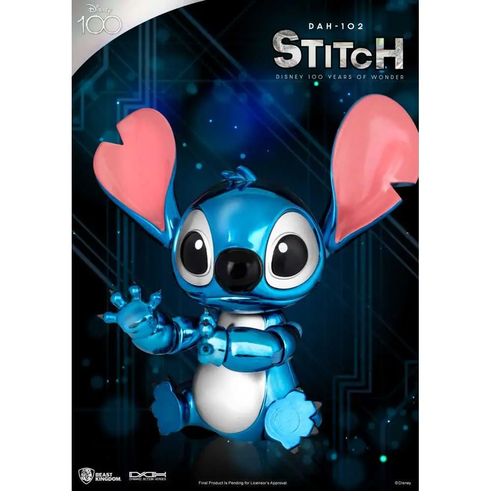 Figurine de collection Beast Kingdom Toys Disney 100 Years of Wonder Action Heroes 1/9 Stitch (Lilo & Stitch)