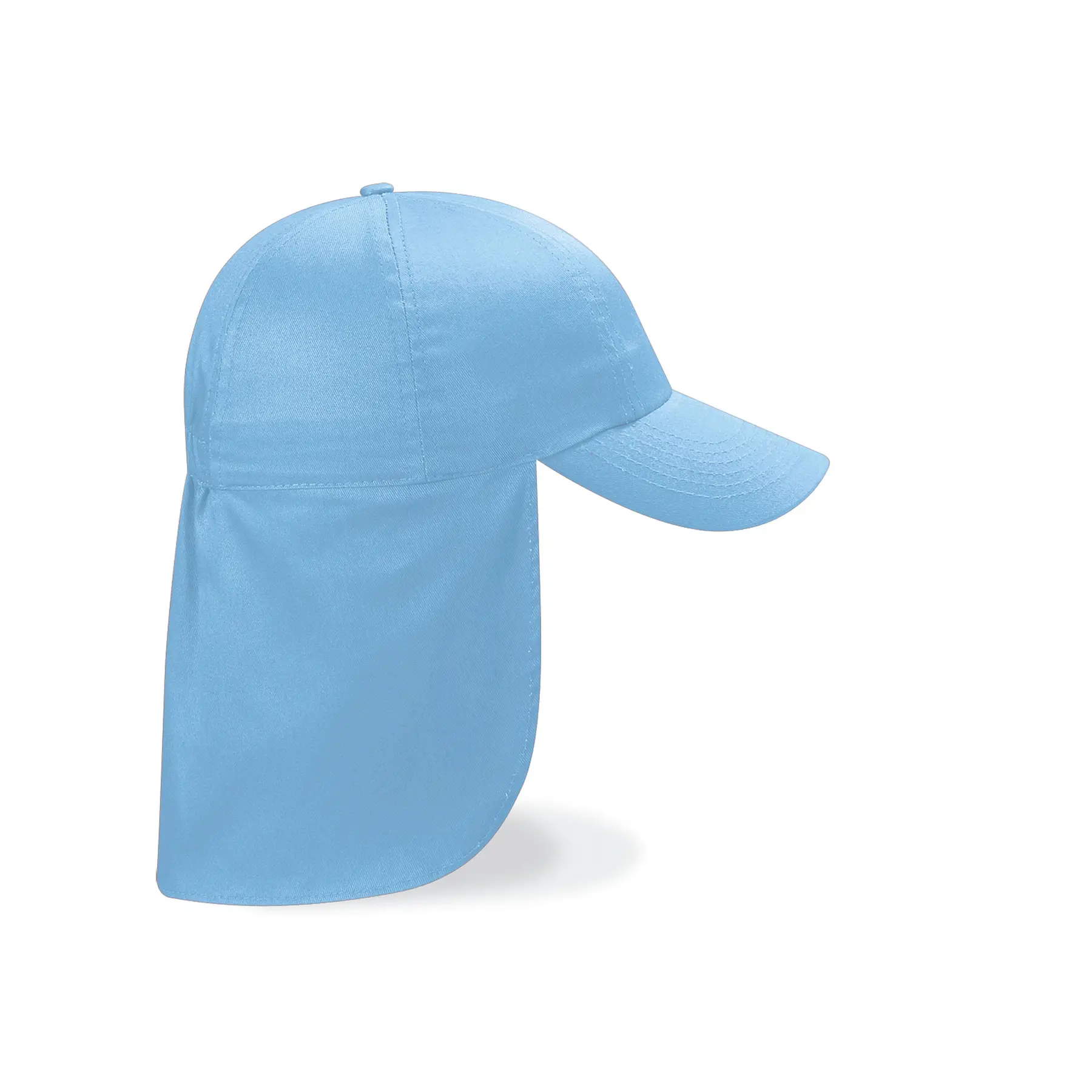 Beechfield, Jungen, Cap, Junior Legionnaire Style Cap, Blau, (One Size) - Bild 3
