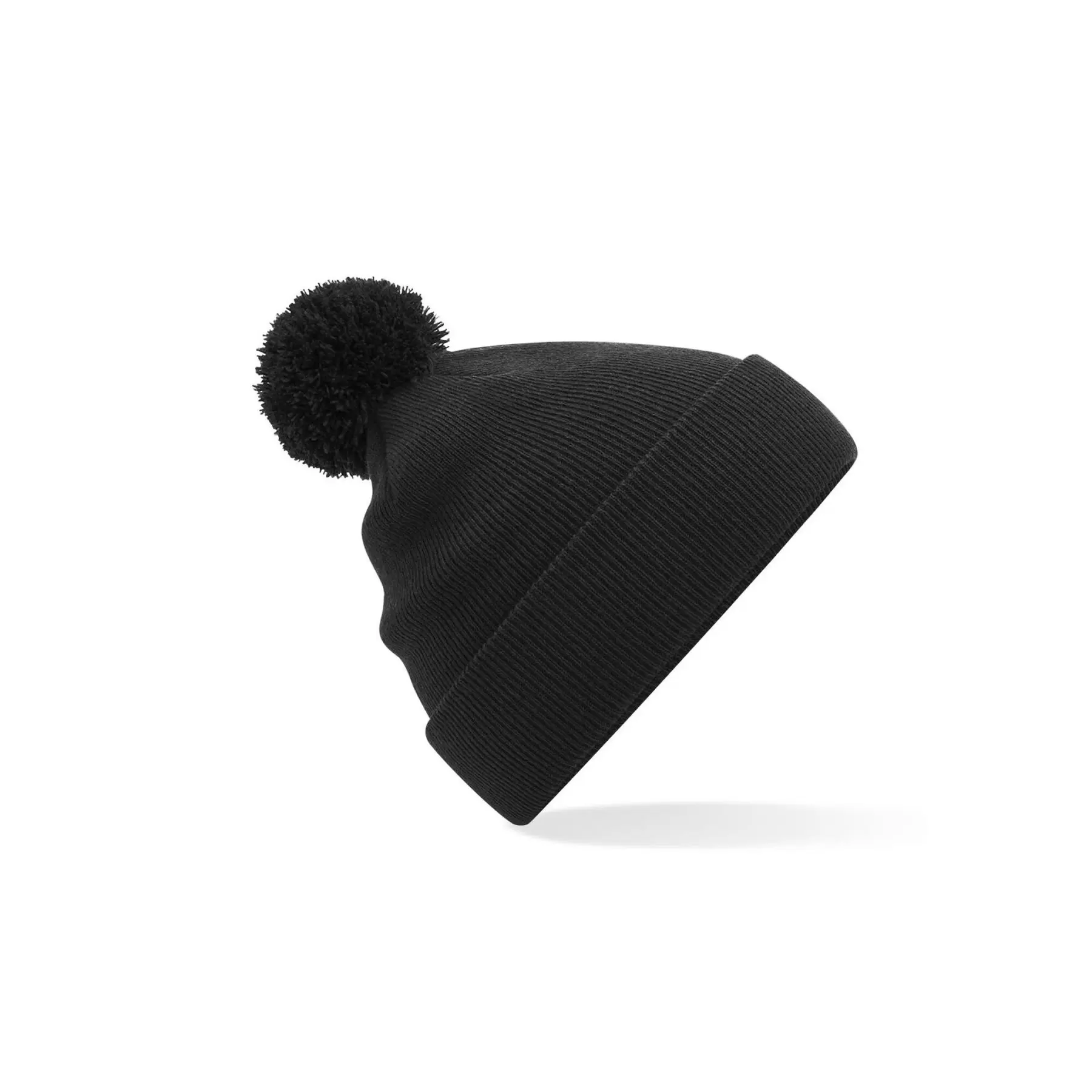Mütze mit Bommel Kind Beechfield