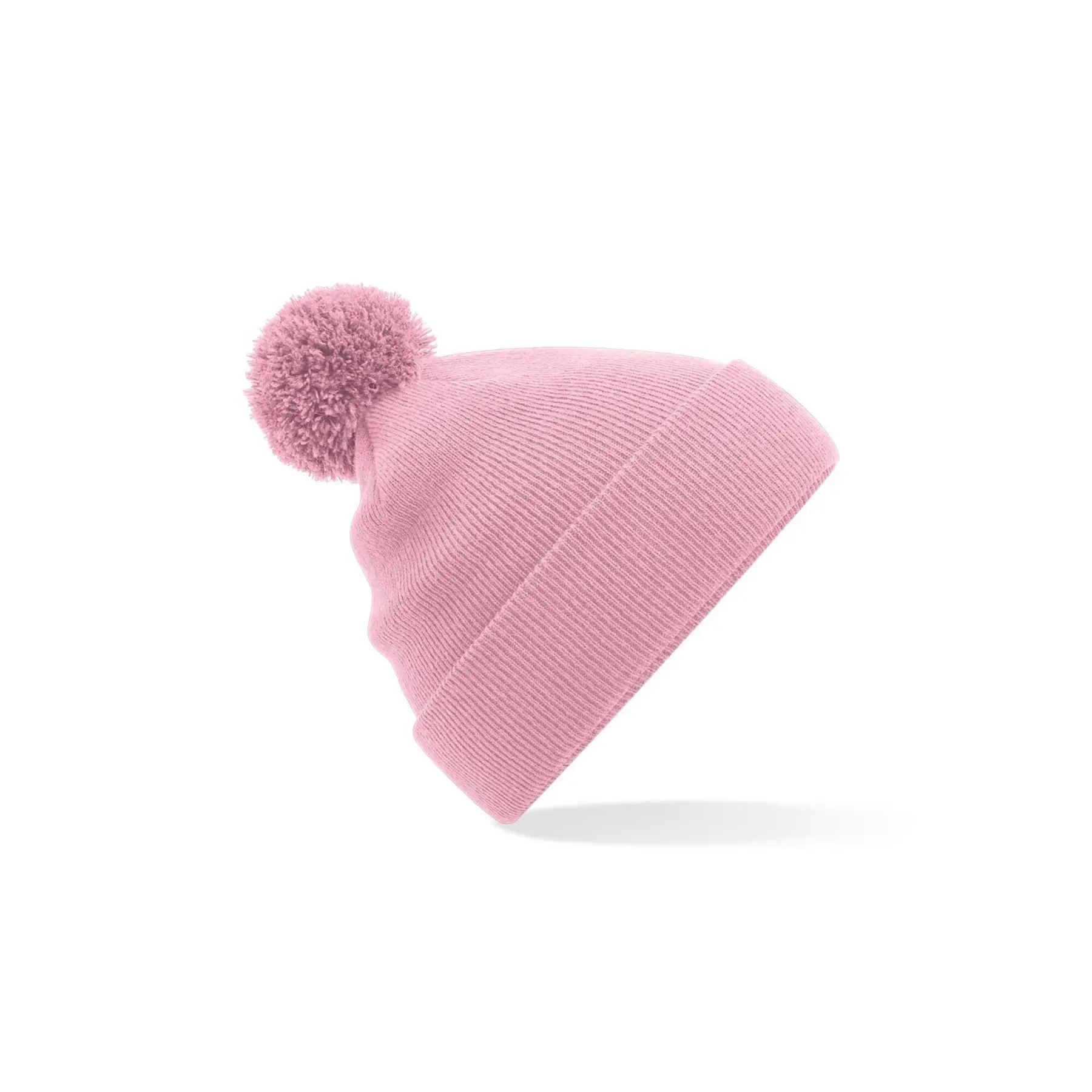 Mütze mit Bommel Kind Beechfield