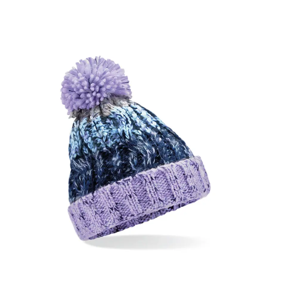 Kindermütze Beechfield Corkscrew Pom Pom
