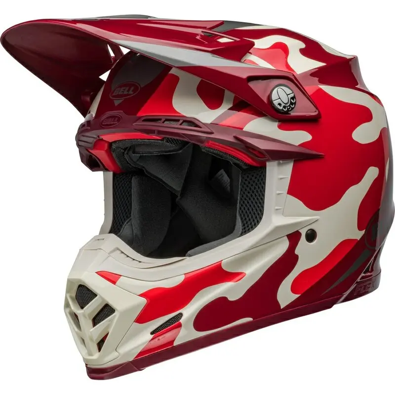 Motorrad-Crosshelm Bell 9S Flex - Ferrandis