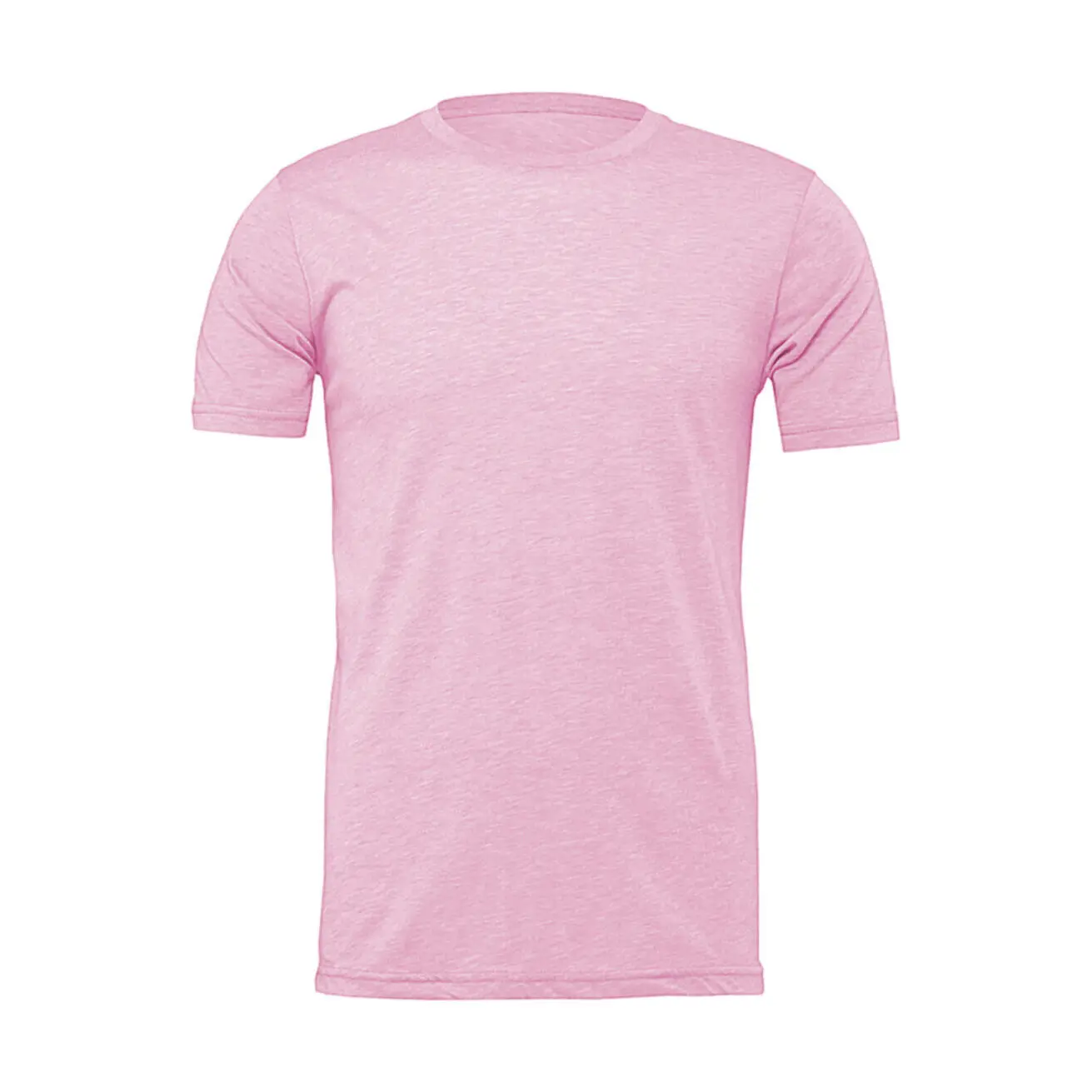 T-Shirt aus melierter CVC Bella + Canvas