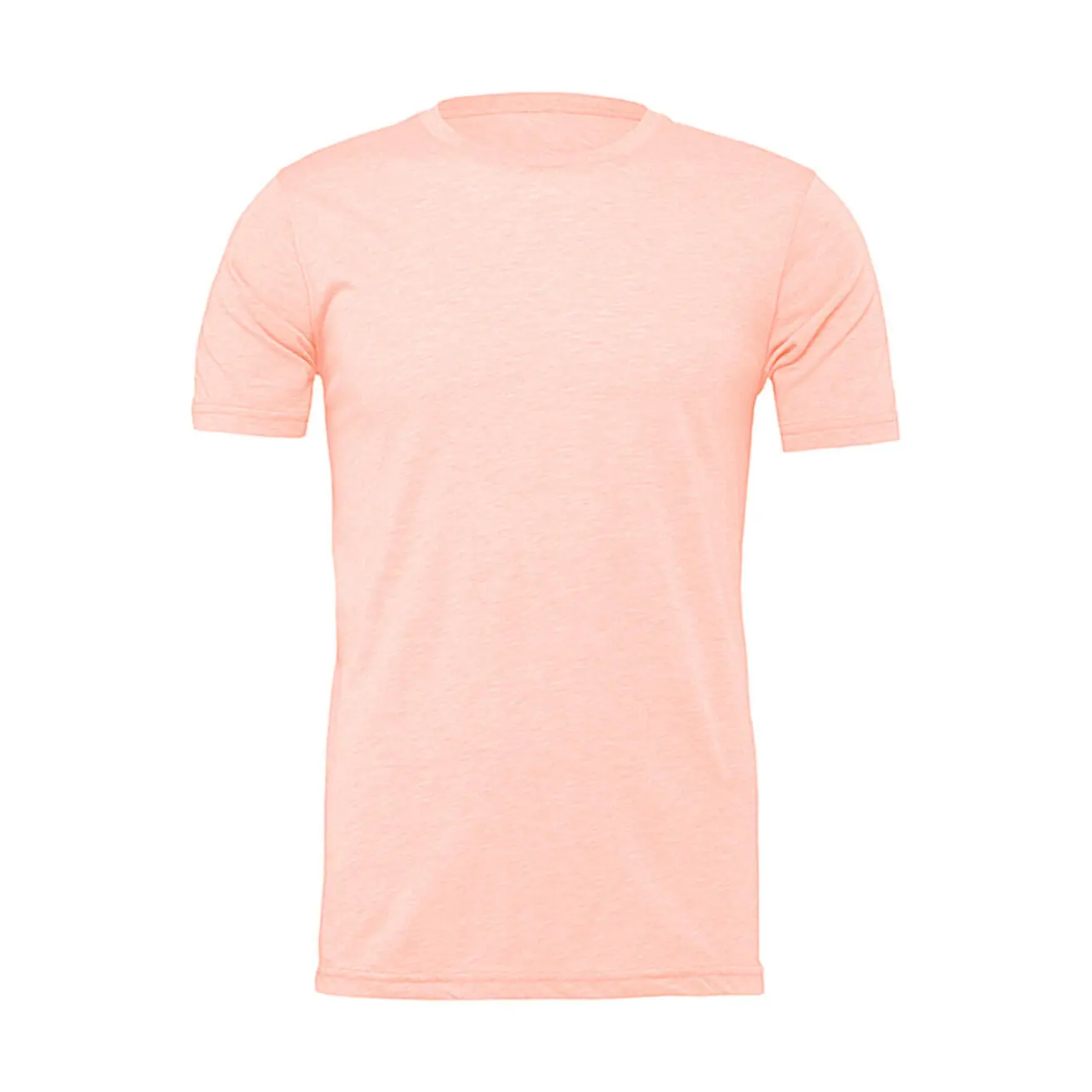 T-Shirt aus melierter CVC Bella + Canvas