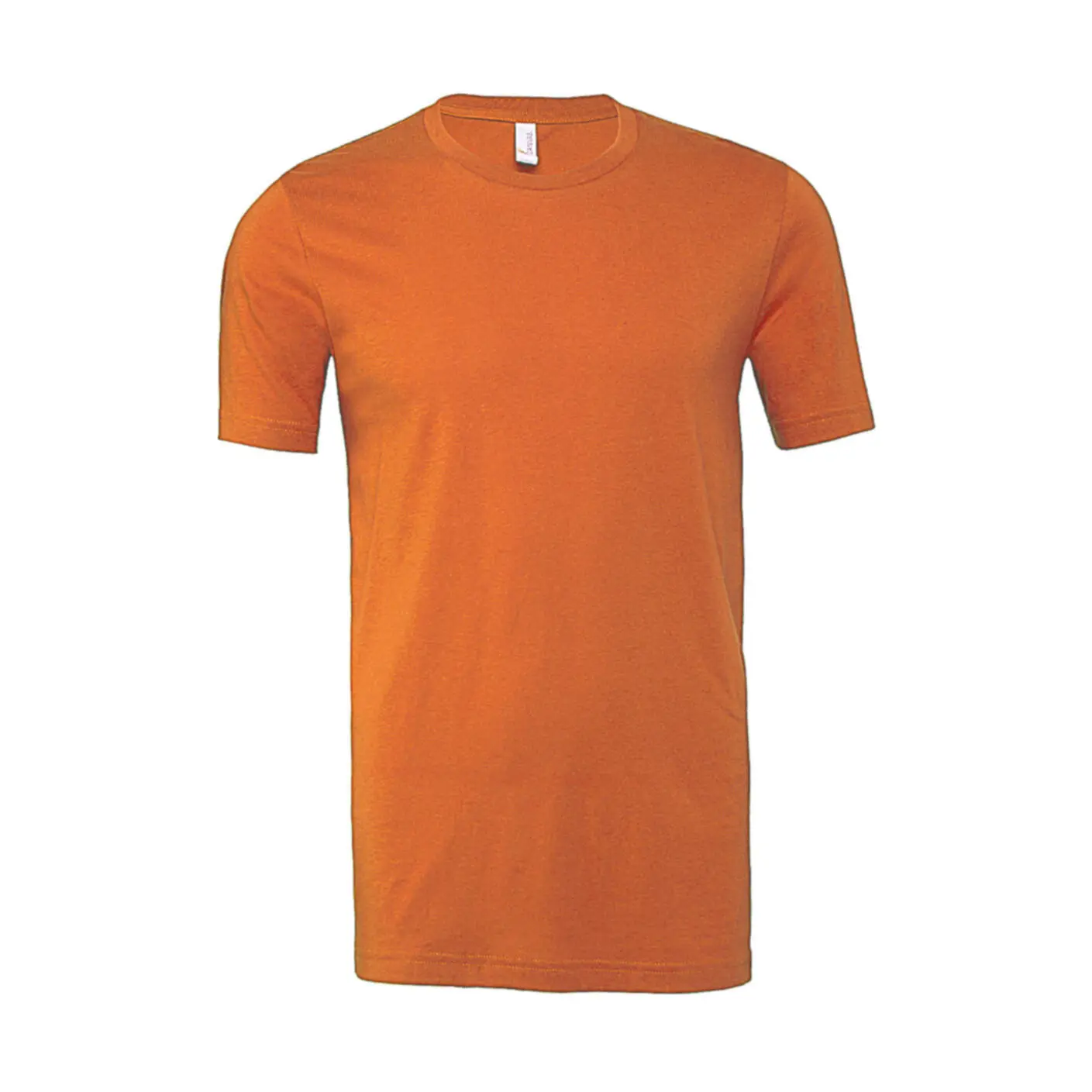 T-Shirt aus melierter CVC Bella + Canvas