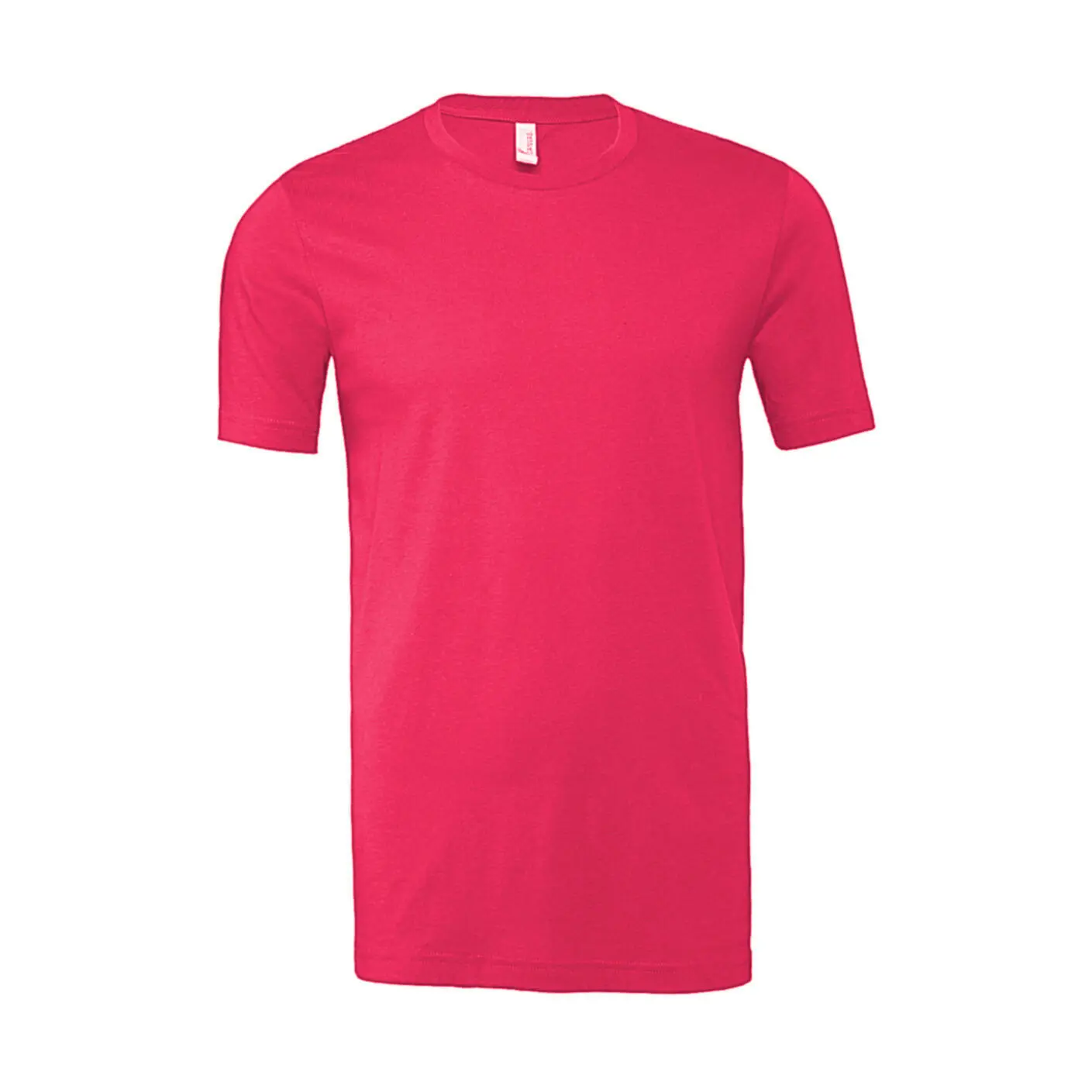 T-Shirt aus melierter CVC Bella + Canvas