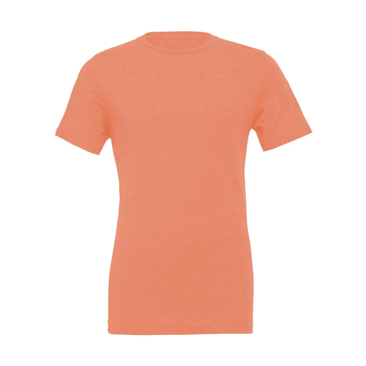 T-Shirt aus melierter CVC Bella + Canvas