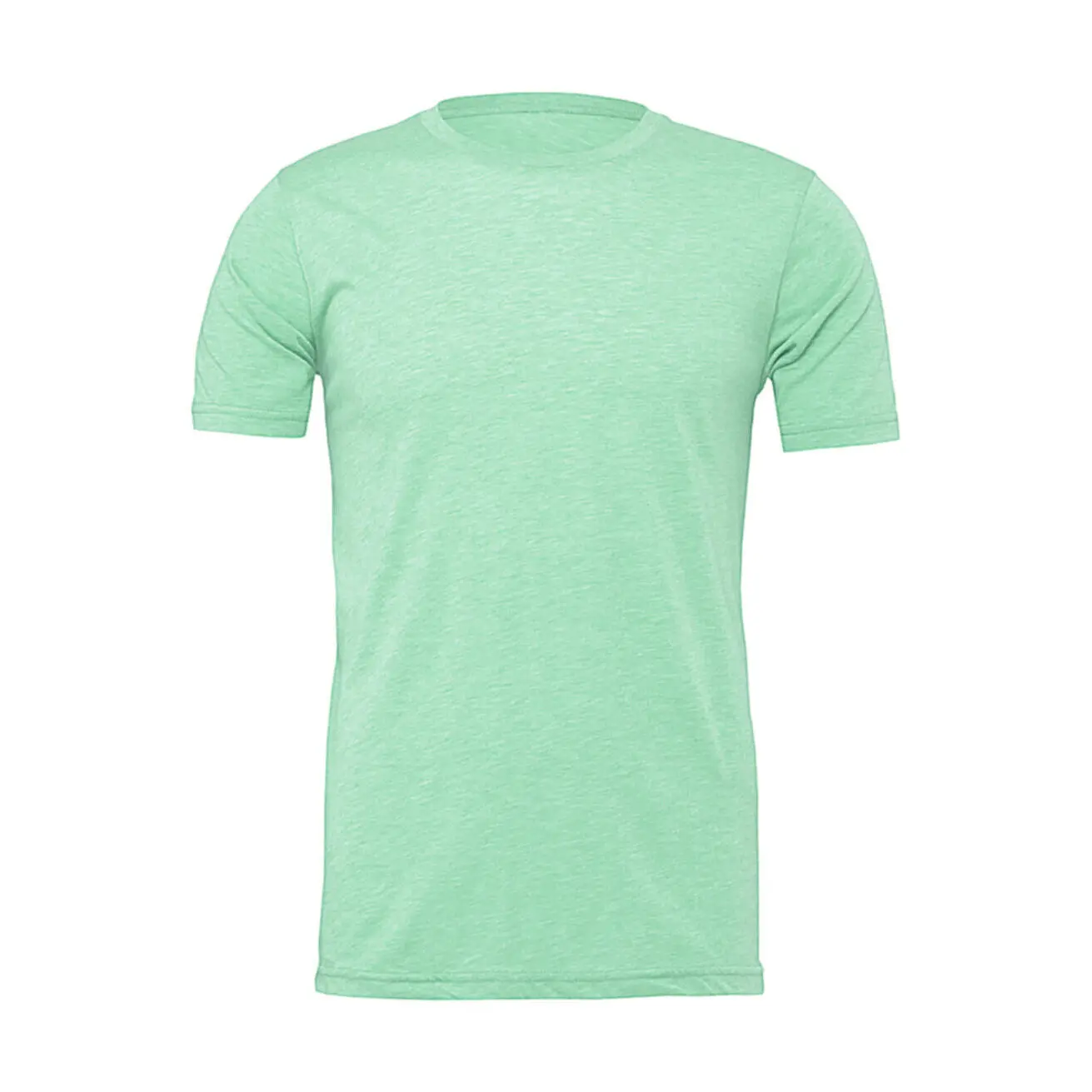 T-Shirt aus melierter CVC Bella + Canvas