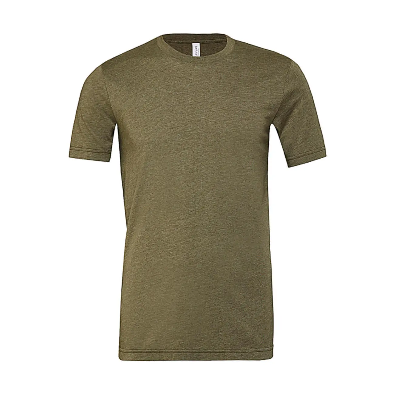 T-Shirt aus melierter CVC Bella + Canvas