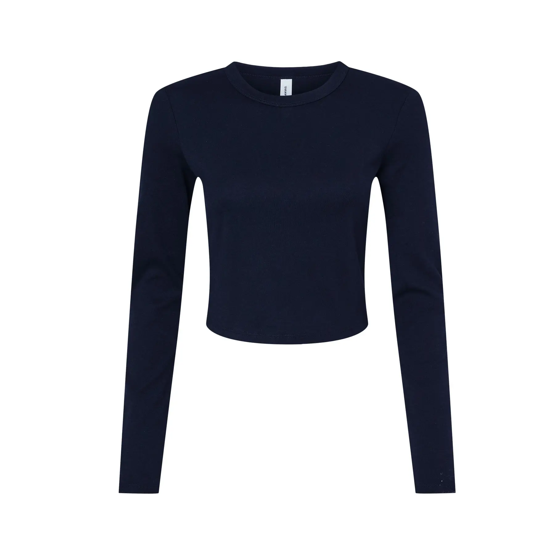 T-shirt a maniche lunghe donna Bella + Canvas Micro