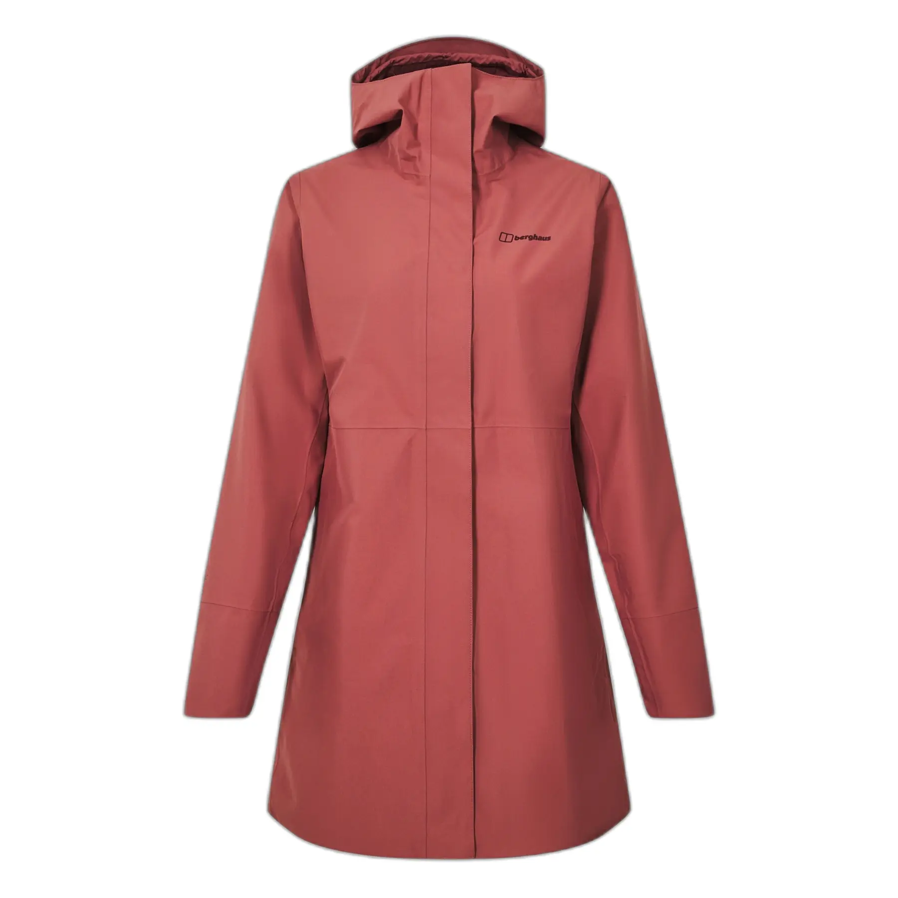 Lange Wasserdichte Jacke, Damen Berghaus Omeara
