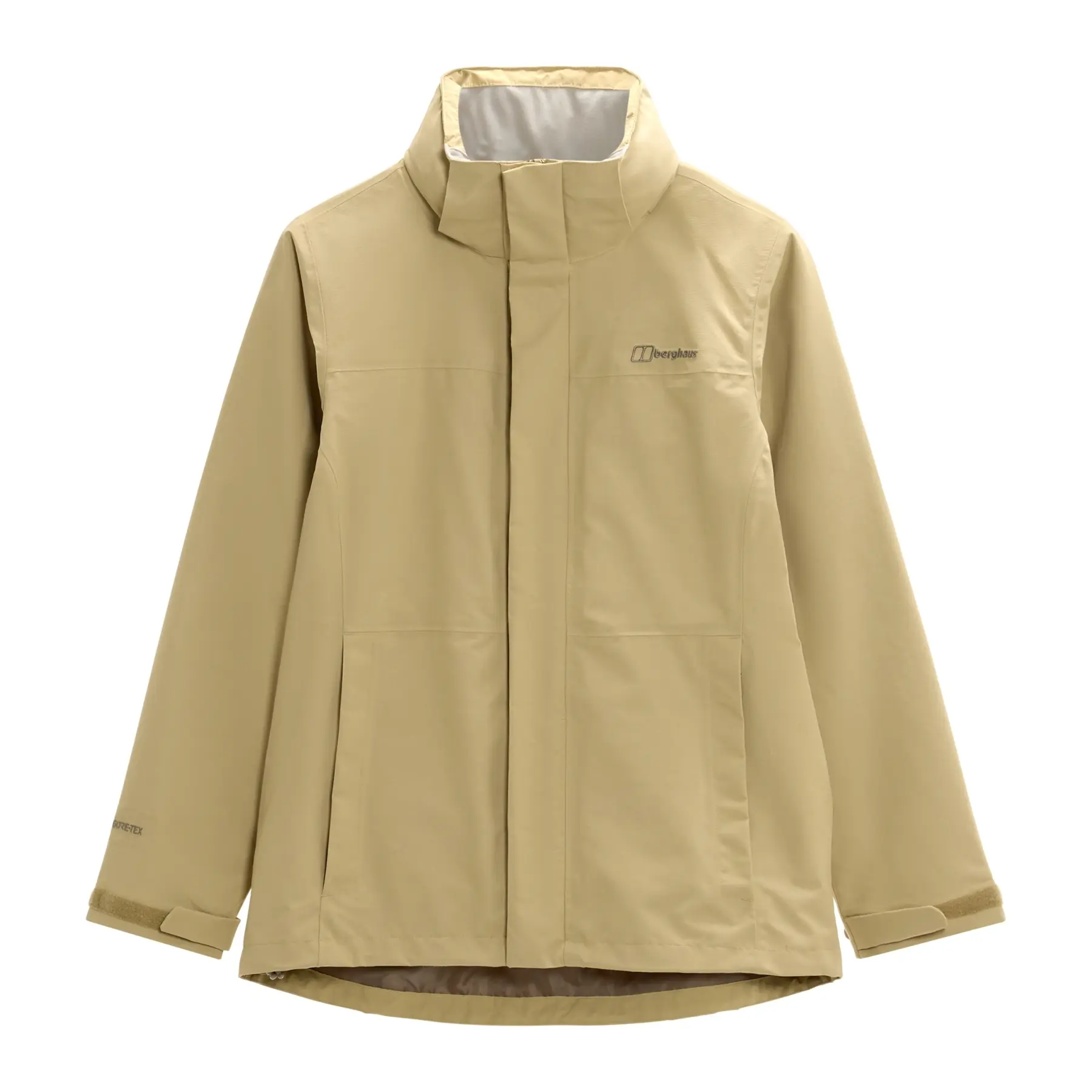 Regenjacke für Damen Berghaus Hillwalker 2.0 Interactive - Farbe: Beige