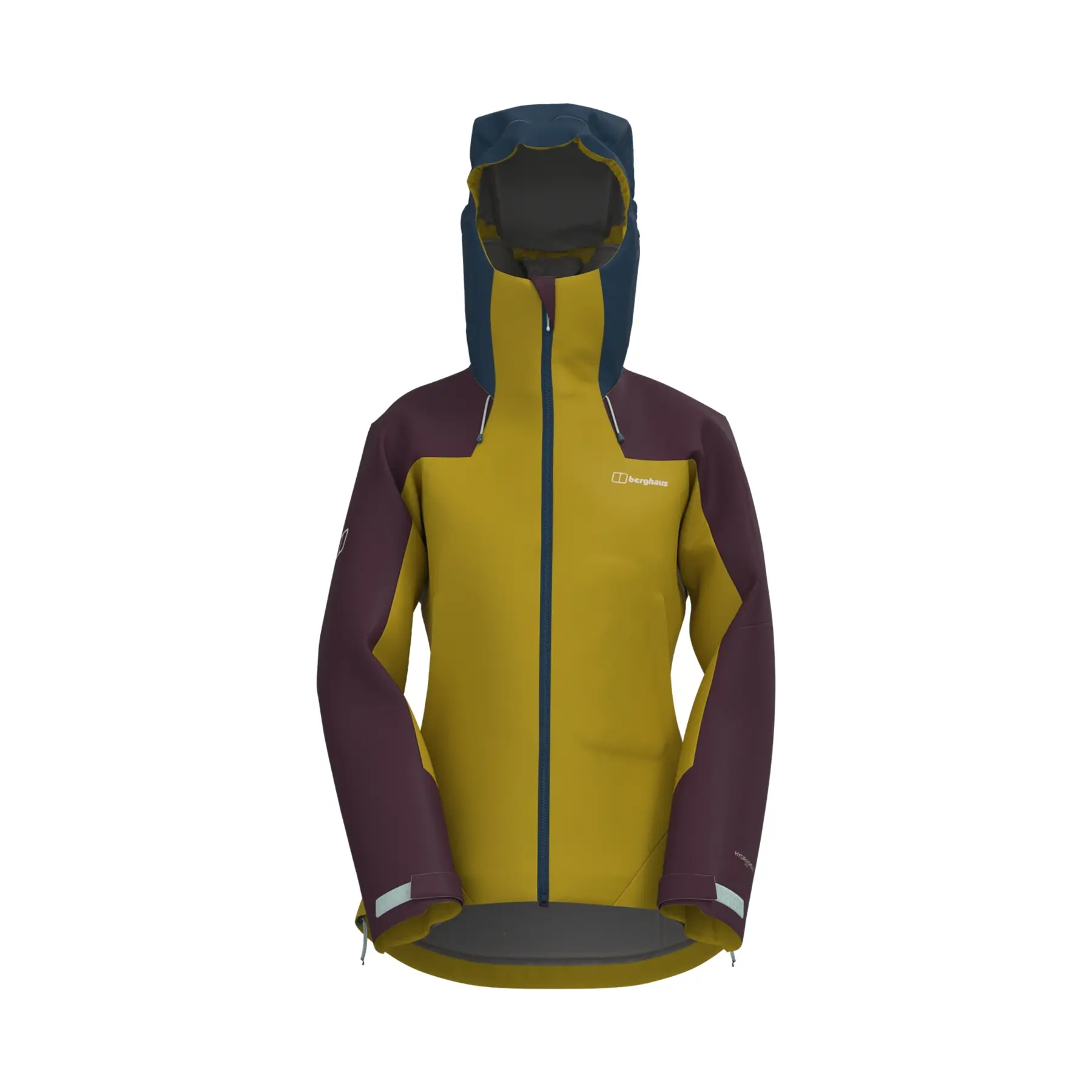 Regenjacke für Damen Berghaus Ridge-Master - Farbe: Jaune