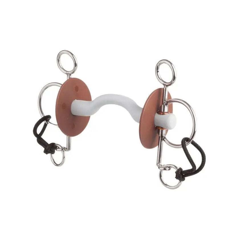 Pelham pour cheval avec passage de langue Beris