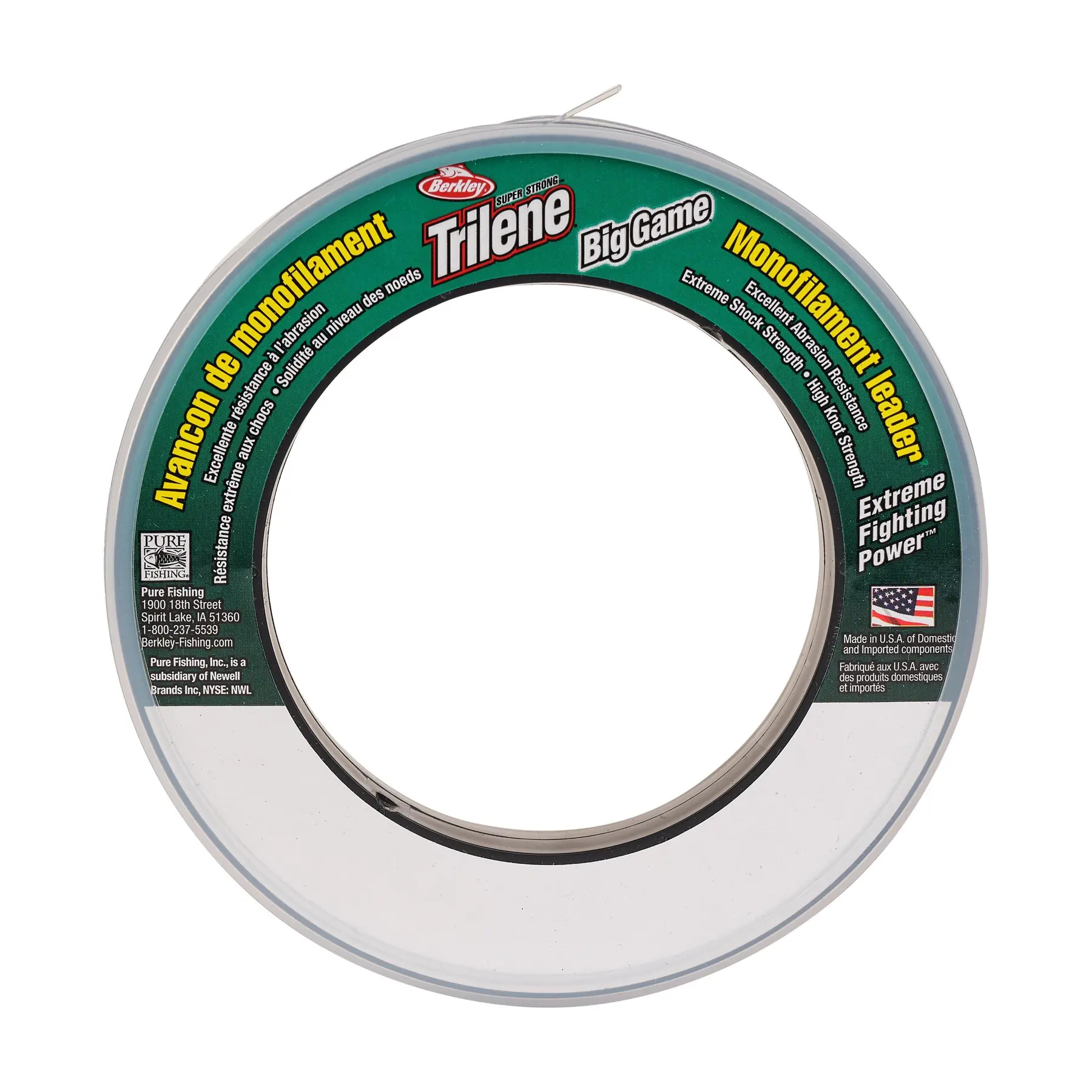 Nylon Berkley BGLW50-15 BG 50LB 55YD CLR