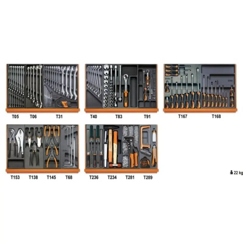 Motoronderhoudsset 153 gereedschappen Beta