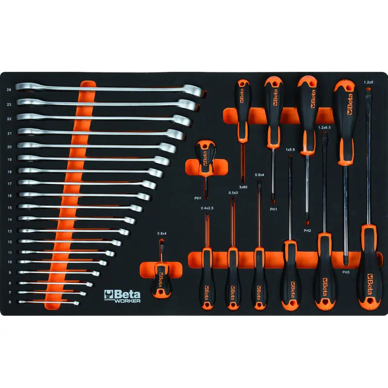 Kit zur Motorradreinigung 189 Werkzeuge Beta
