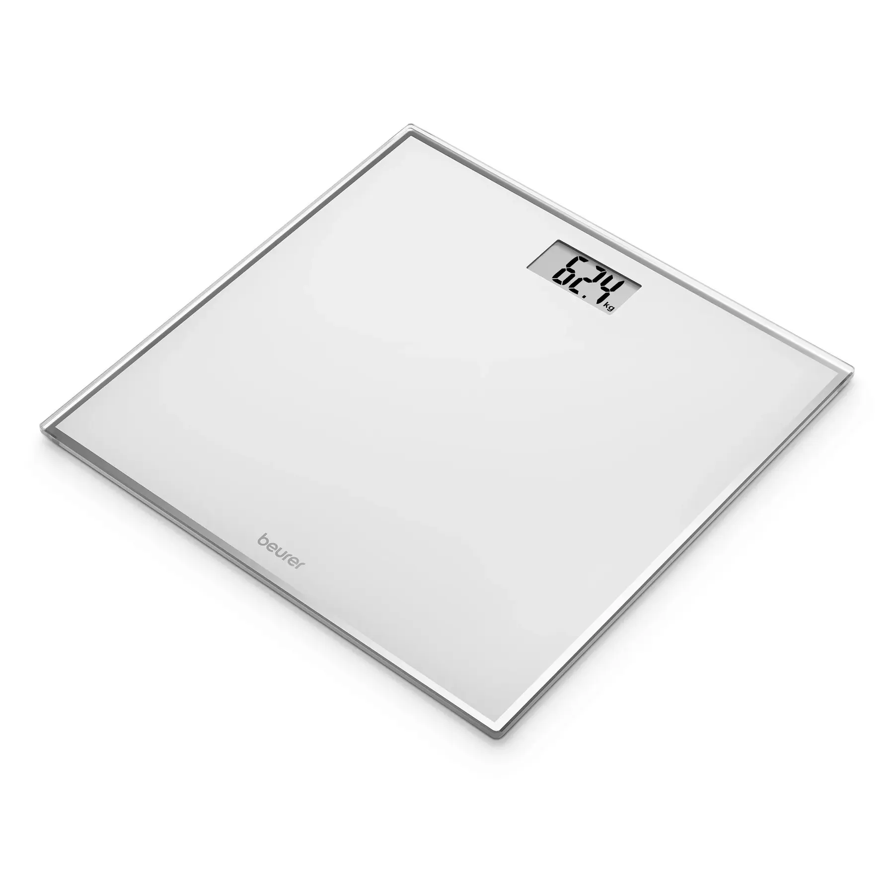 BEURER GS 120 Kompakt - Bilancia in vetro (Bianco)
