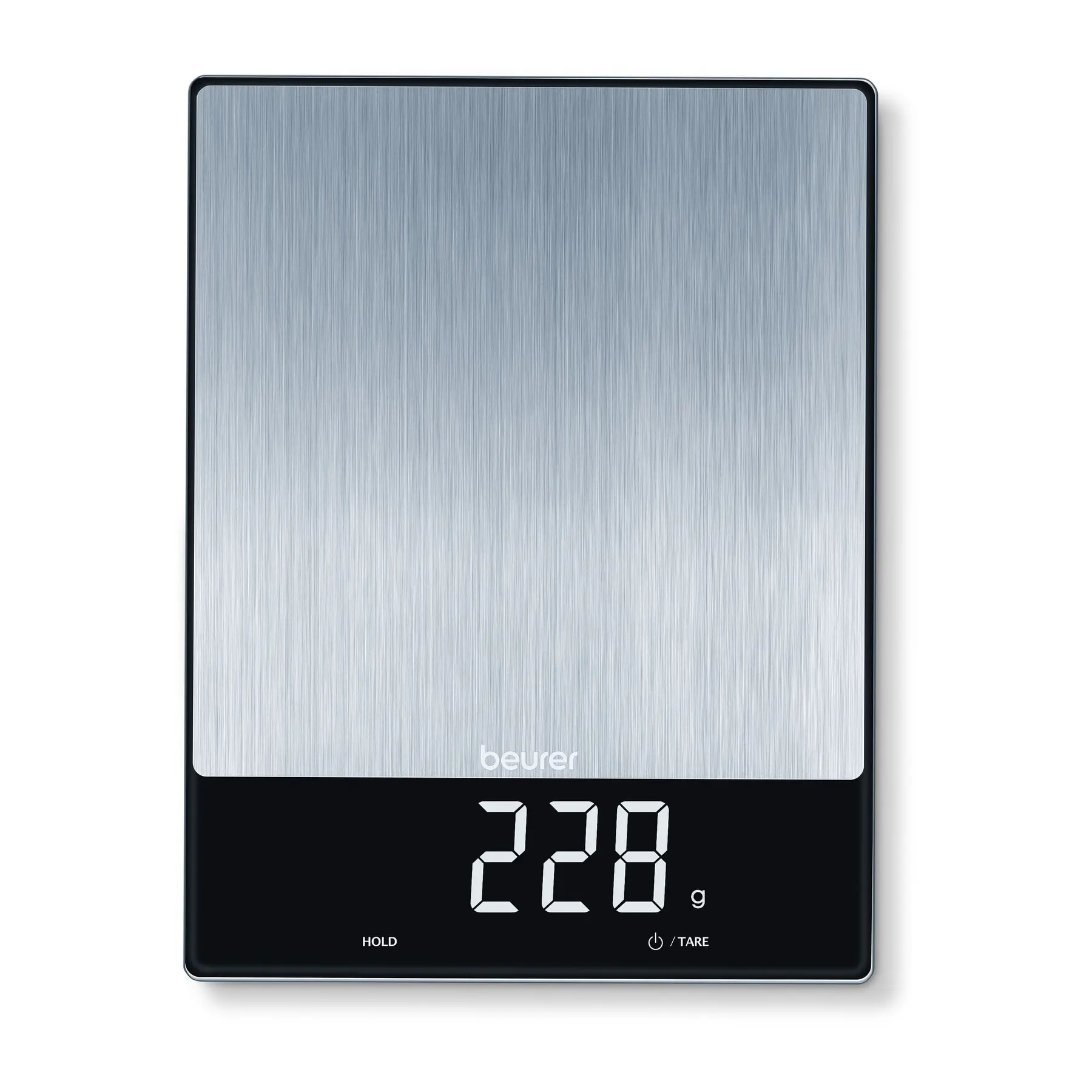 Digitale Ernährungsbilanz Beurer KS 34 Stainless Steel
