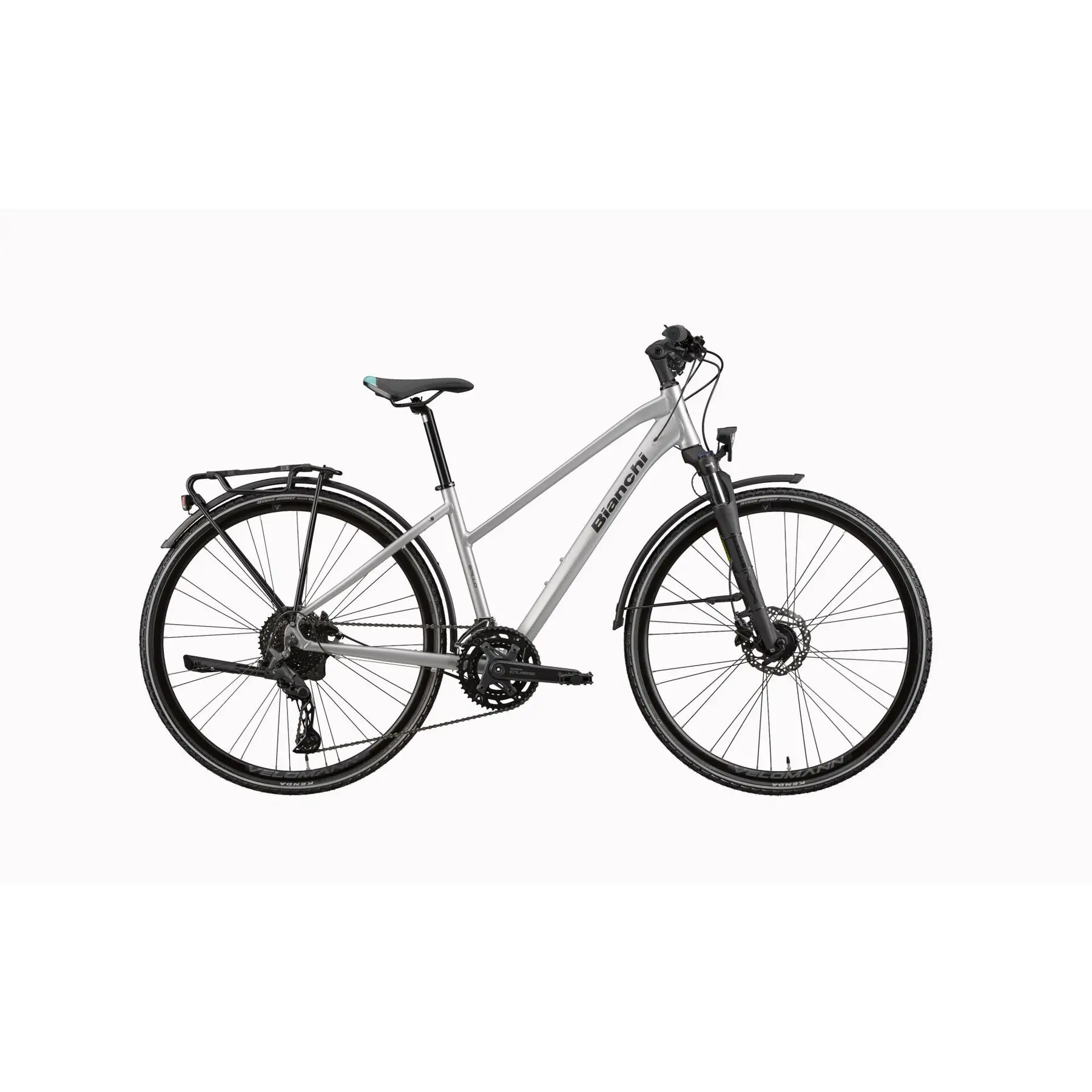 Rennrad Bianchi Spillo Tourer Alu Disc Shimano Cues ST RD-U6020 10V
