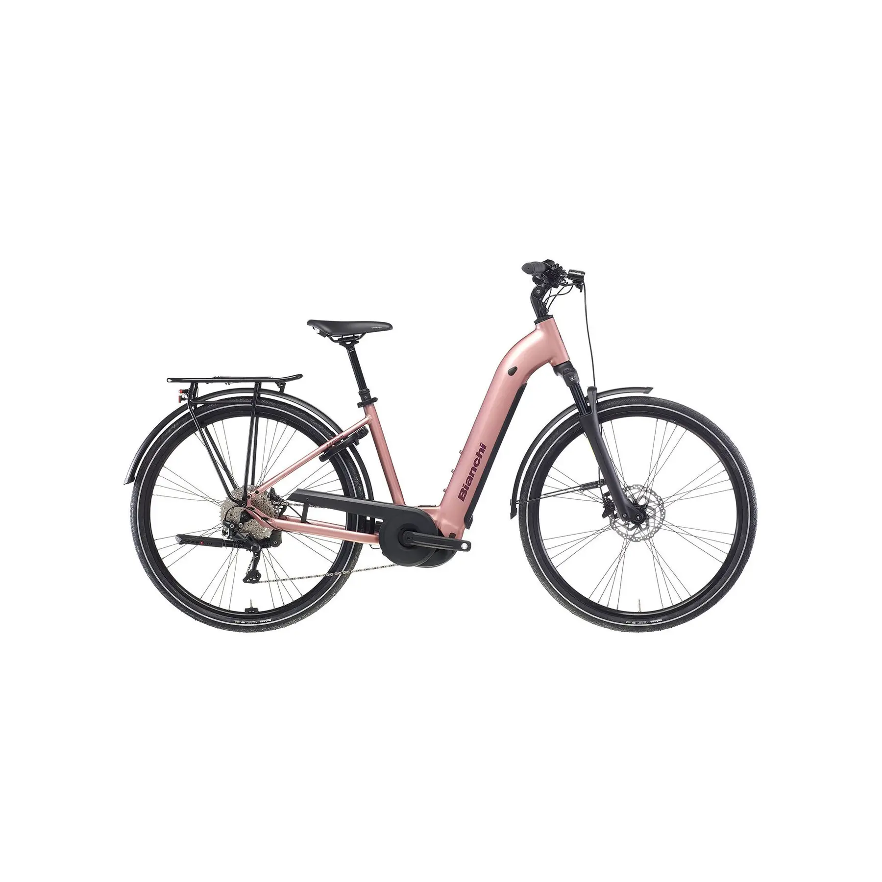 Biciclette da strada Bianchi T-Tronik C 8.2 Shimano Deore Bosch RD-M4120 10V