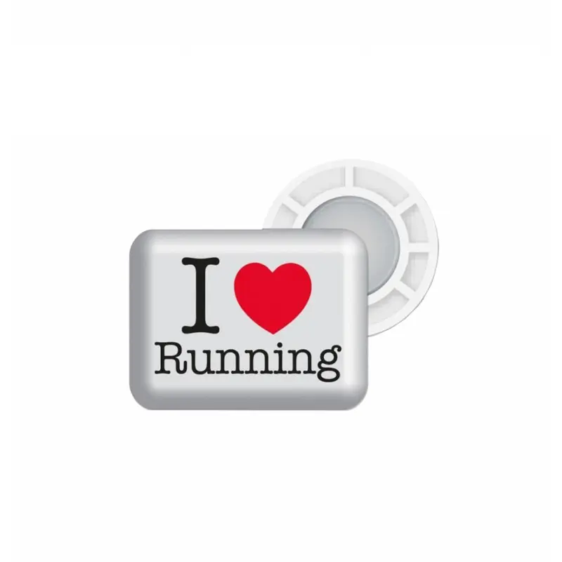 Magnetic bib holders Bibbits I love Running