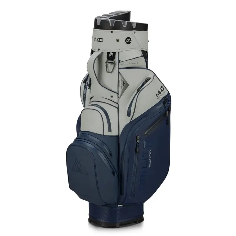 Big Max Dri Lite Silencio Cartbag Navy/Hellgrau Größe 3 - Image 2