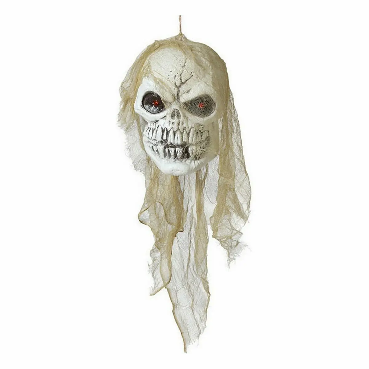 Décoration d'halloween crâne BigBuy Home Décoration d'halloween crâne BigBuy Home
