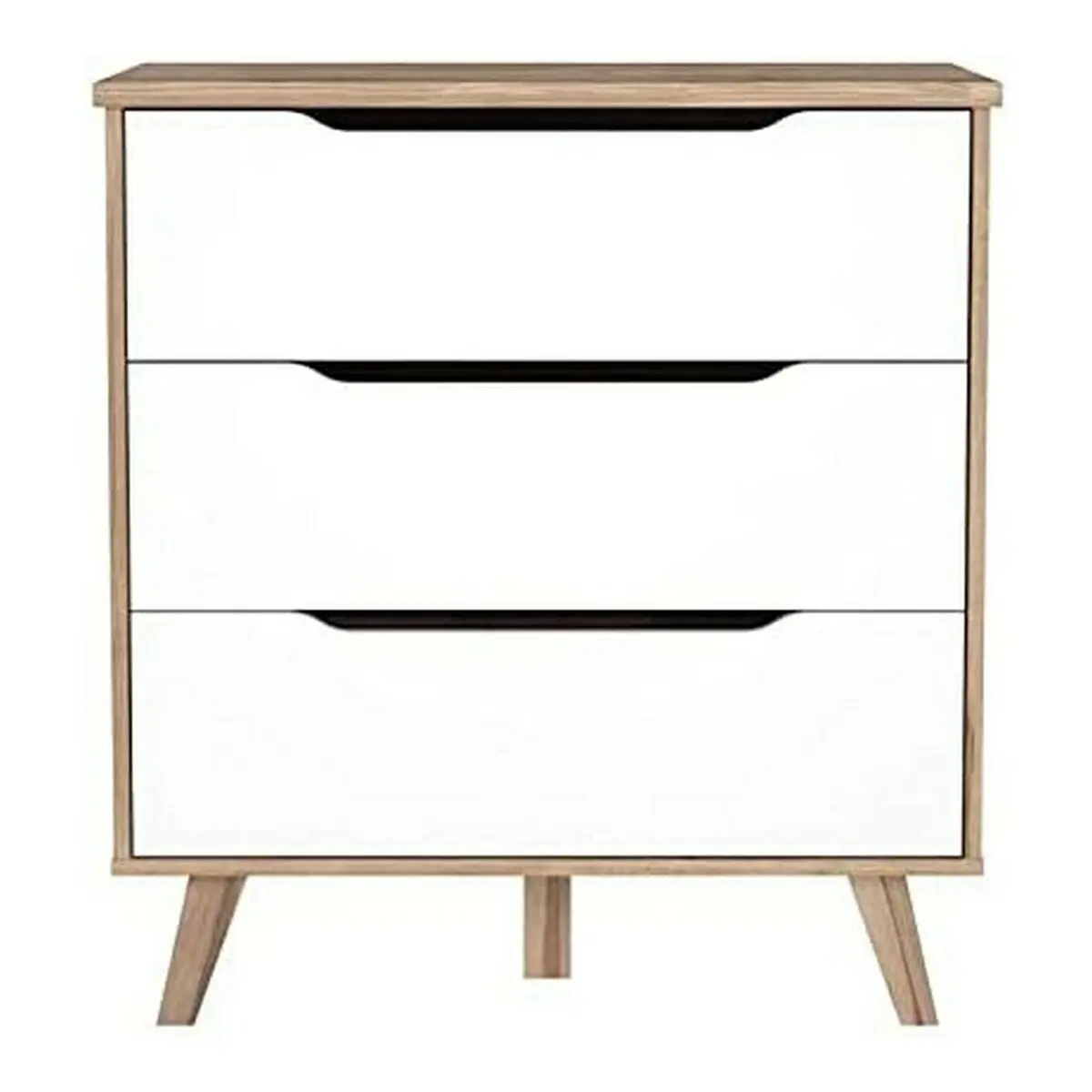 Commode à tiroirs bois et chêne BigBuy Home Vankka Commode à tiroirs bois et chêne BigBuy Home Vankka