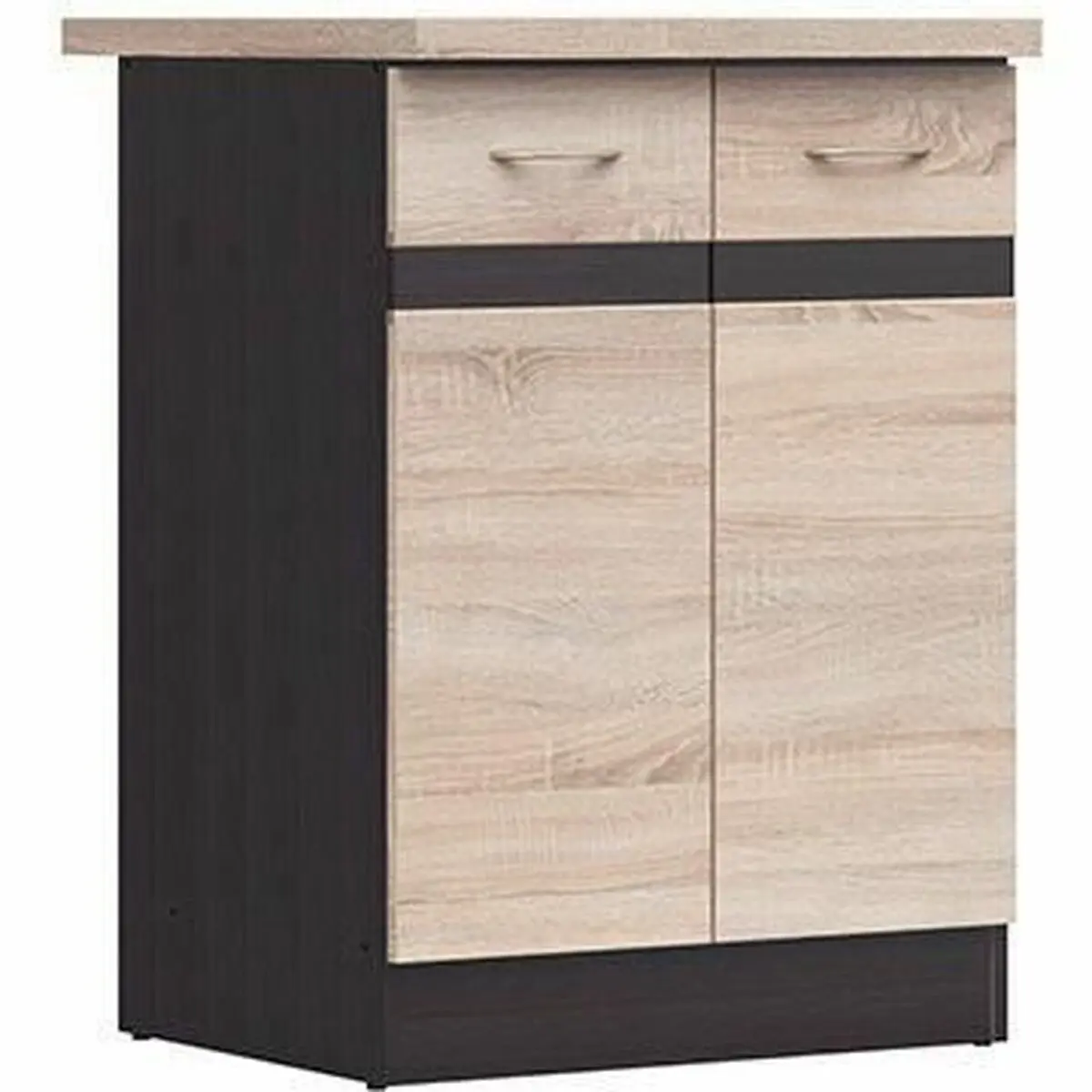 Armoire d'appoint en chêne BigBuy Home Sonoma Armoire d'appoint en chêne BigBuy Home Sonoma