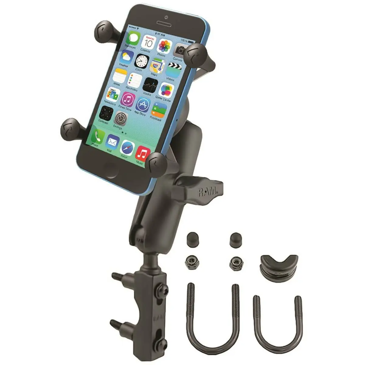 Universele smartphonehouder voor 2 ram wielen