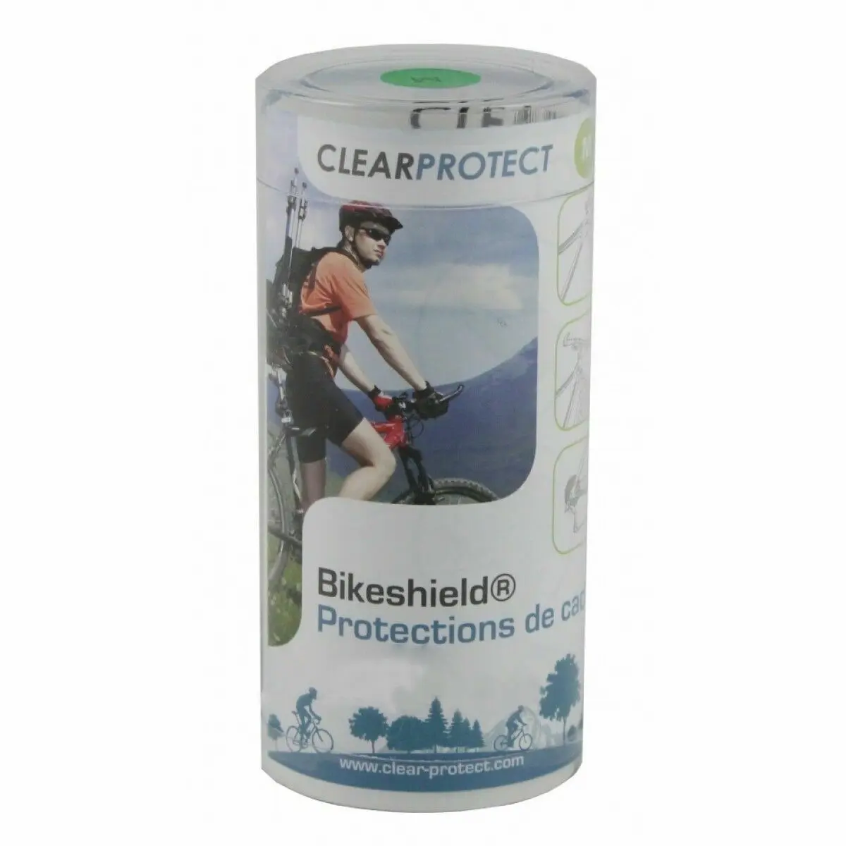 Bikemore Unisex Blanc Protection De Cadre Pack L