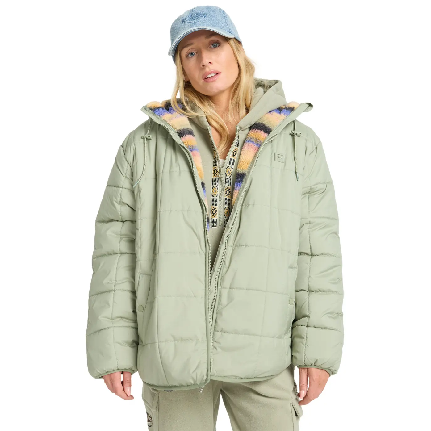 Piumino con cappuccio da donna  Happy Camper