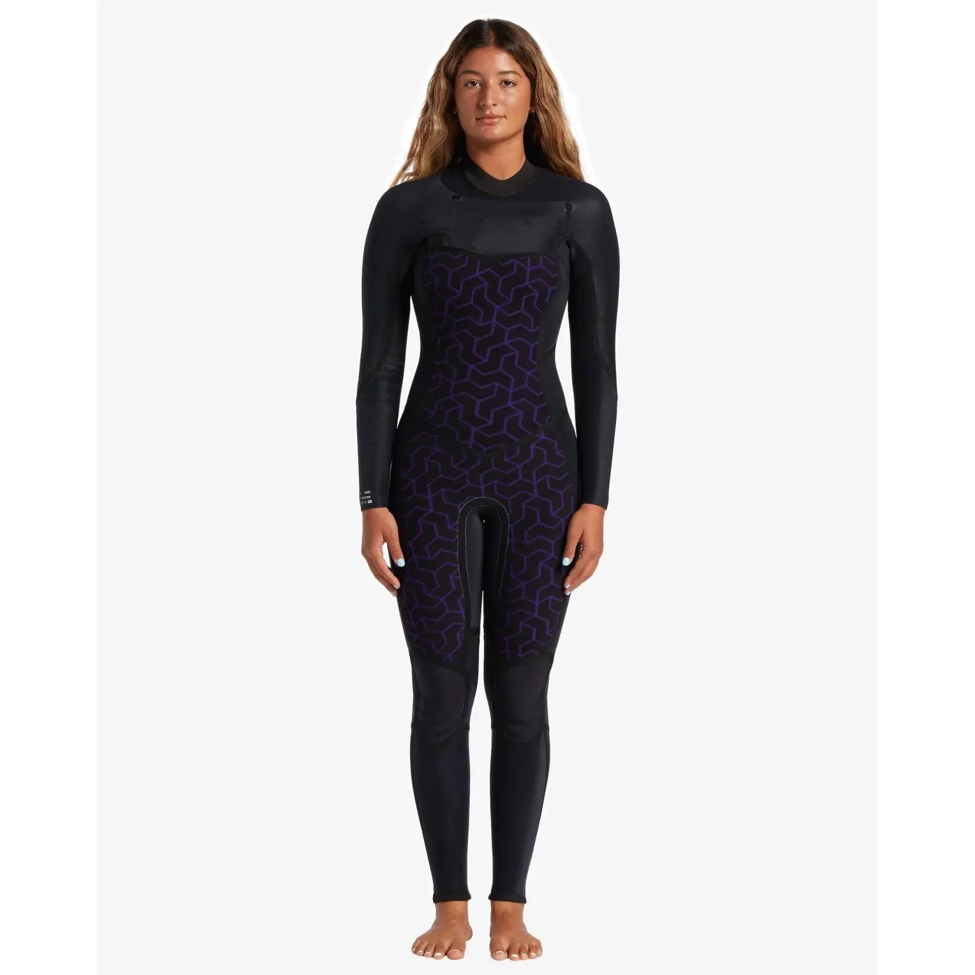 Vrouwen wetsuit Billabong Synergy 4/3 mm Chest Zip