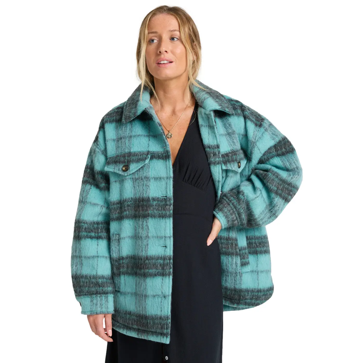 Oversize Truckerjacke für Damen Billabong Lucky Star