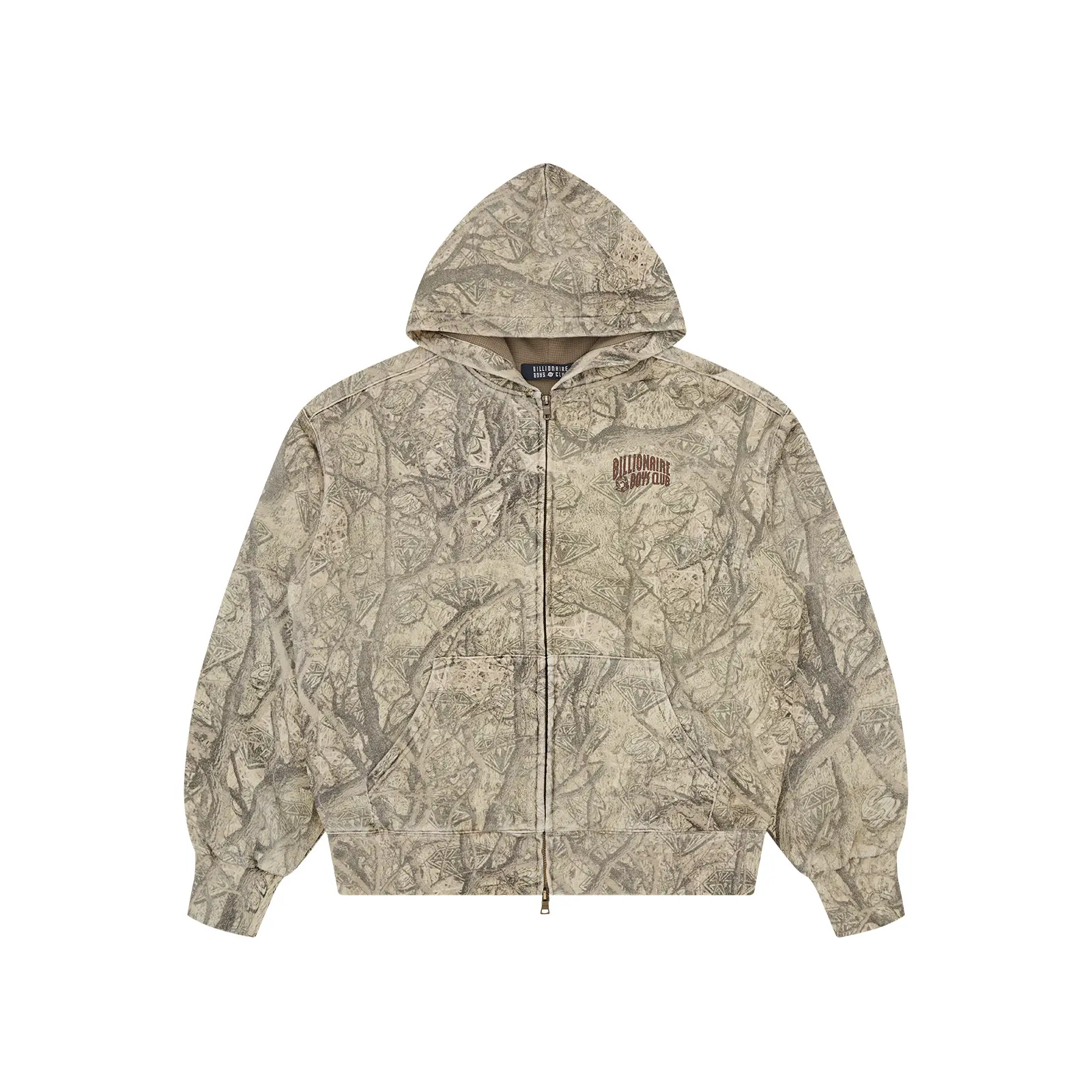 Giacca con zip e cappuccio Billionaire Boys Club Diamonds & Dollars Tree
