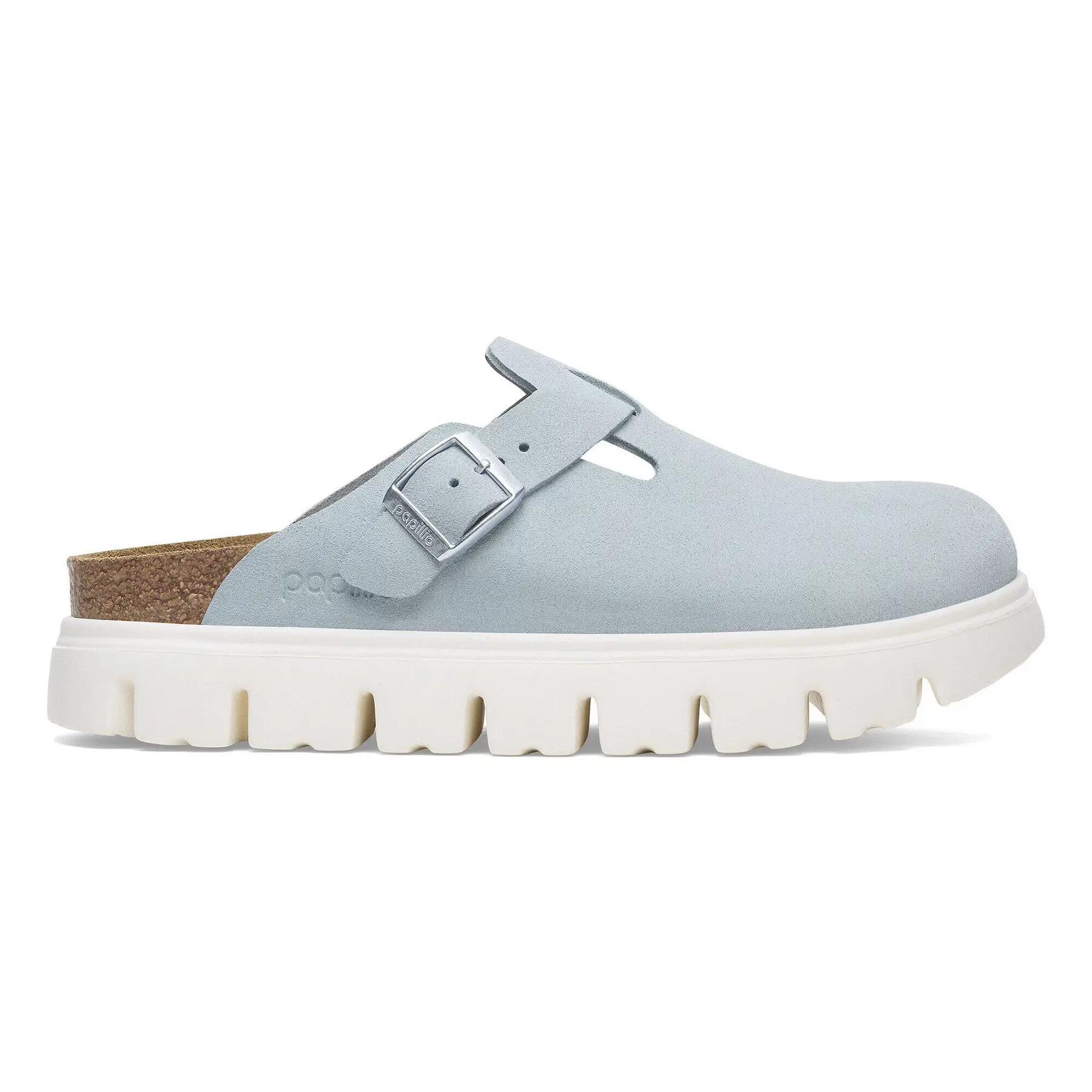 Sabot da donna in pelle scamosciata  Boston Chunky